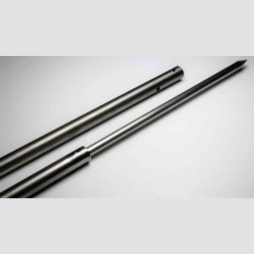 Sonde D'analyse De Sol En Acier Inoxydable - Longueur Réglable 81 à 122 Cm - Pour Localiser Fosses, Tuyaux, Test Sol