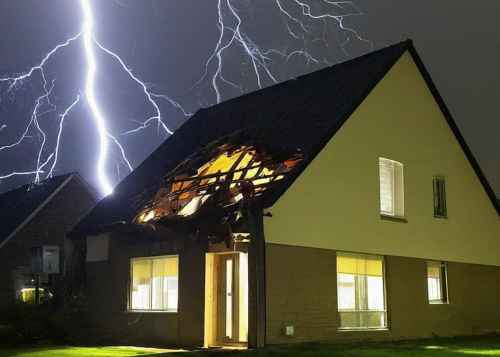 How can I protect my house against lightning?