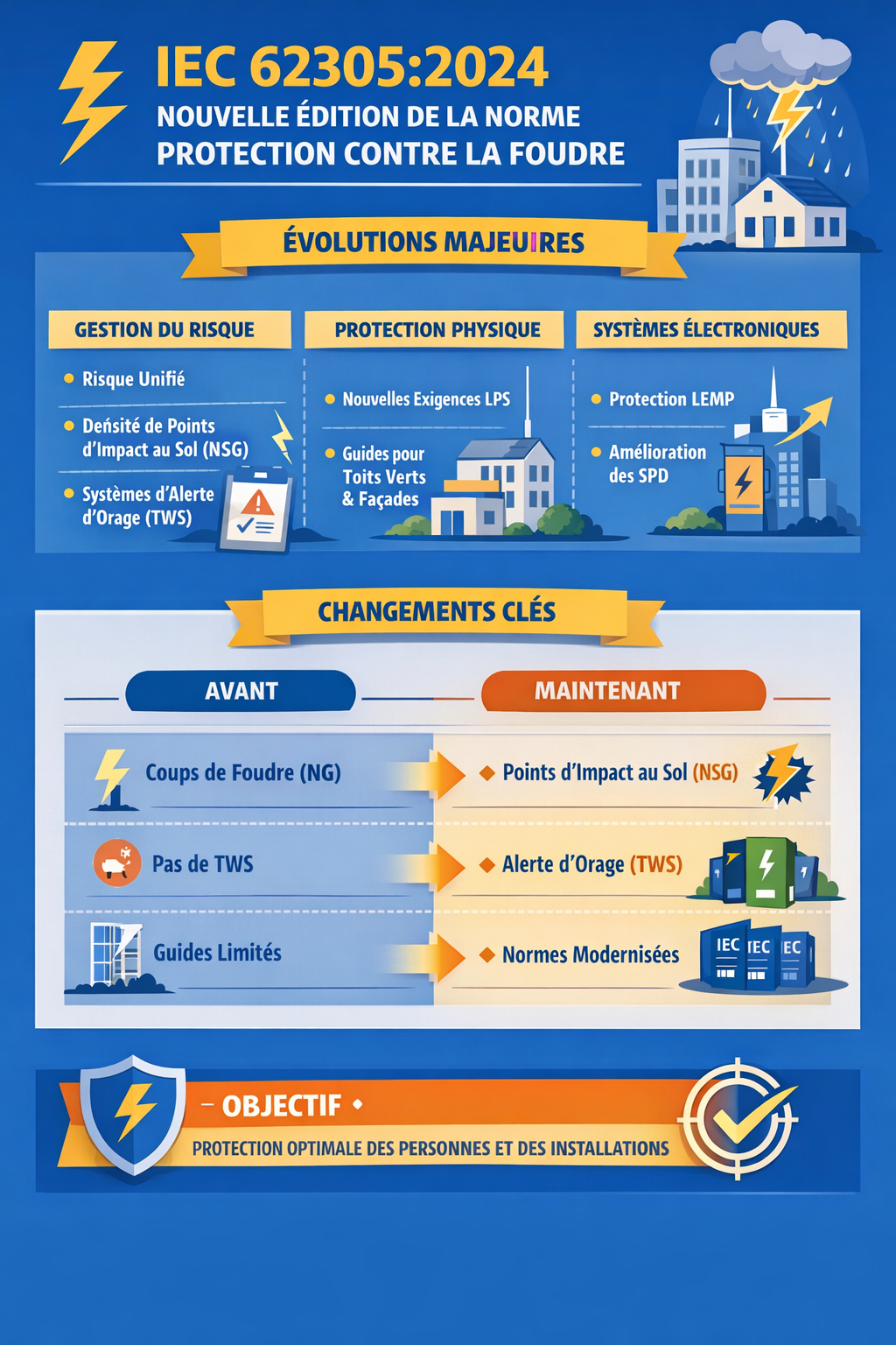 IEC 62305-2:2024: NSG, TWS and lightning risk analysis