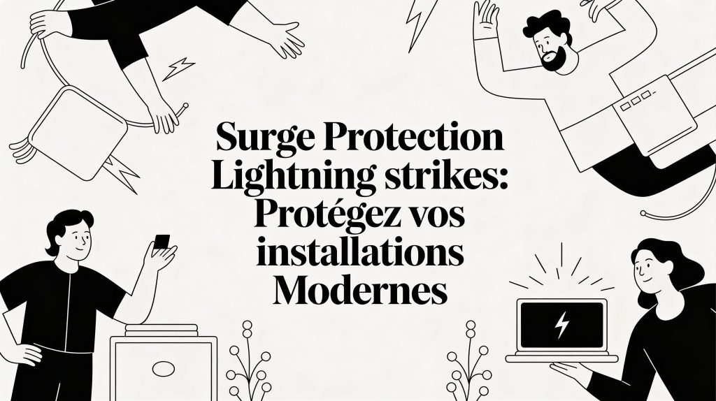 Parafoudre protection contre les surtensions foudre