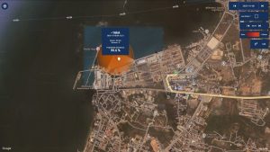 Strike Radar : détail d'un impact foudre — intensité -16kA, probabilité d'incidence 99,6% — données Nsg pour IEC 62305-2